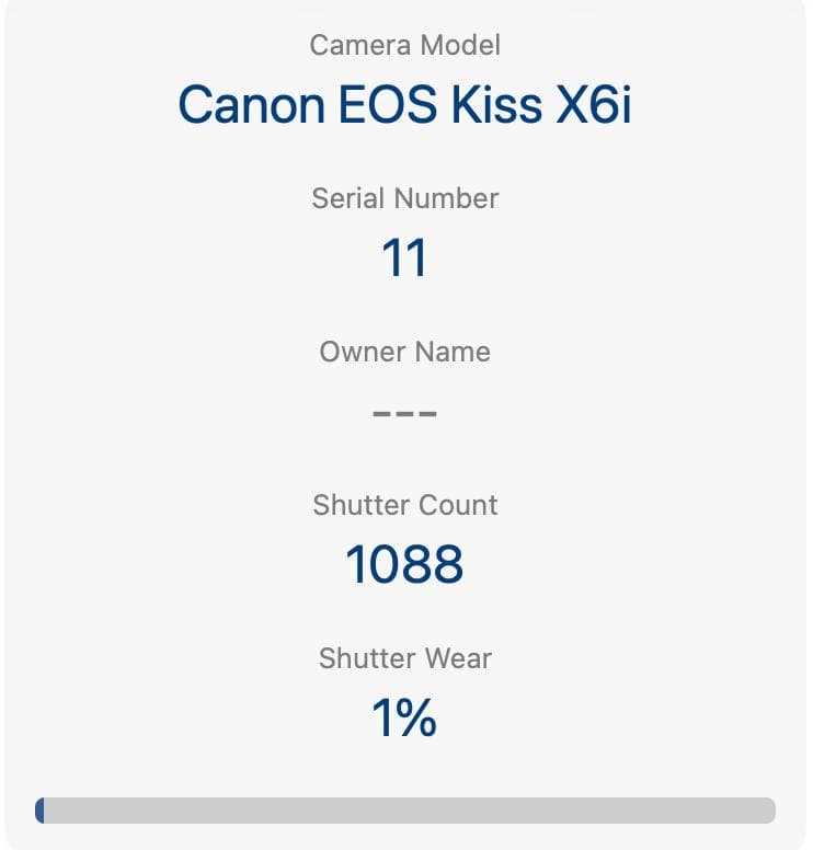 【ショット数1088回！】Canon EOS Kiss X6i デジタル一眼
