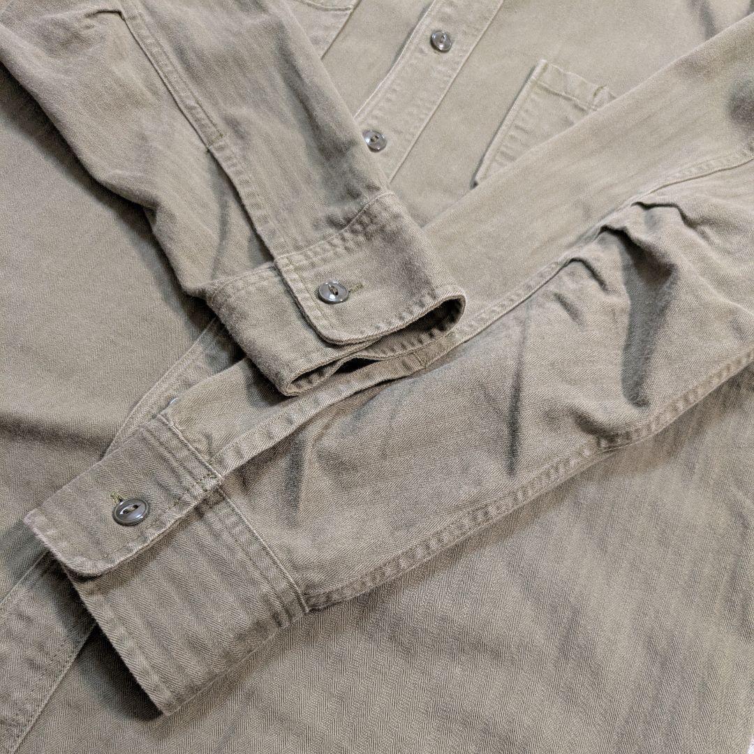 SASSAFRAS ササフラス ヘリンボーン ワーク ジャケット カバーオール