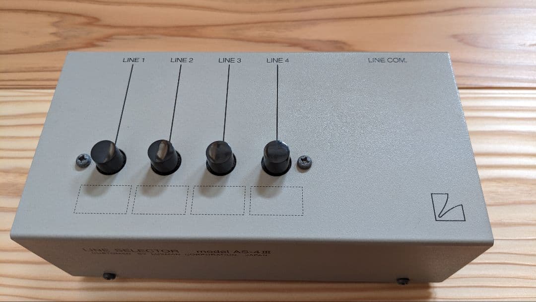 LUXMAN ラインセレクタ AS-4III