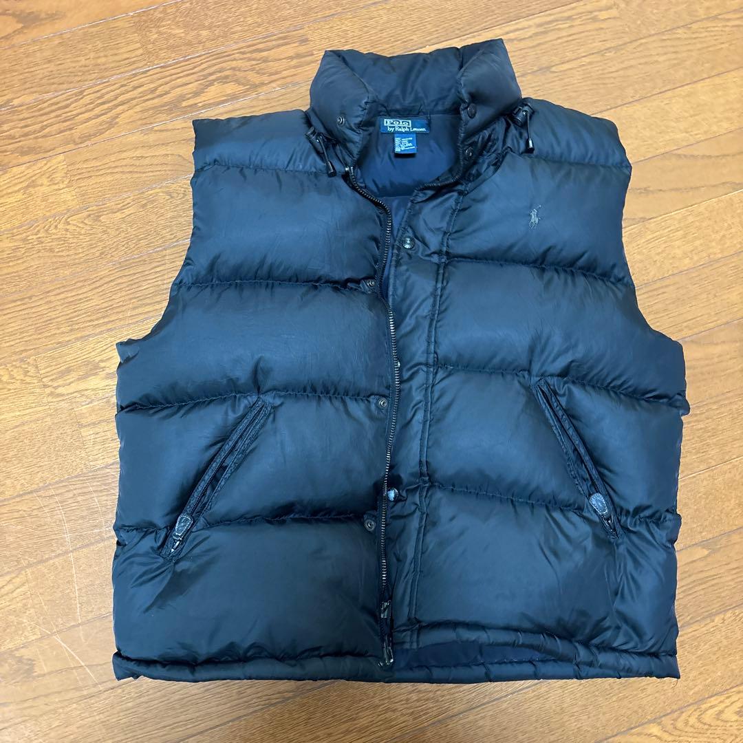 Polo by Ralph Lauren ブラック ダウンベスト XL