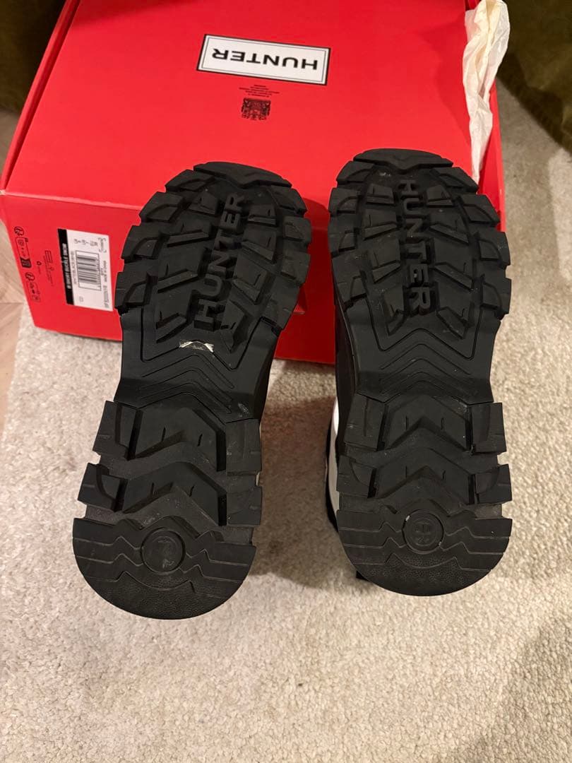 HUNTER イントレピッド バックル ショート スノーブーツ ハンター