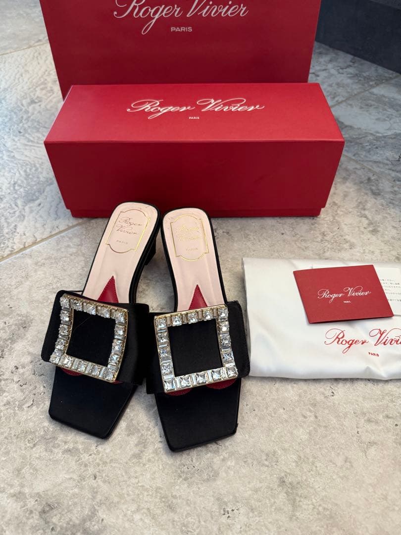 Roger Vivieミュール37ビジュー