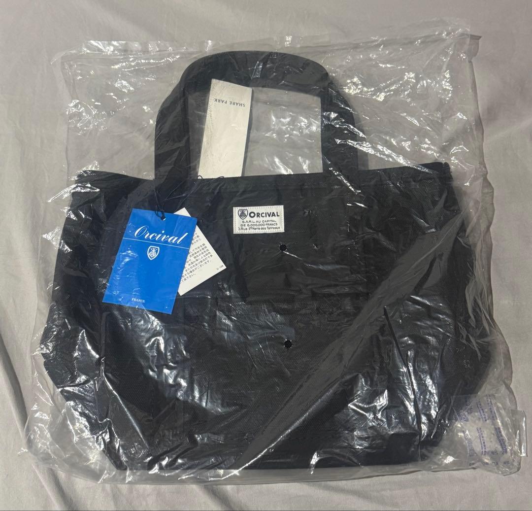 【新品】オーシバル ORCIVAL 帆布 トートバッグ Sサイズ ブラック