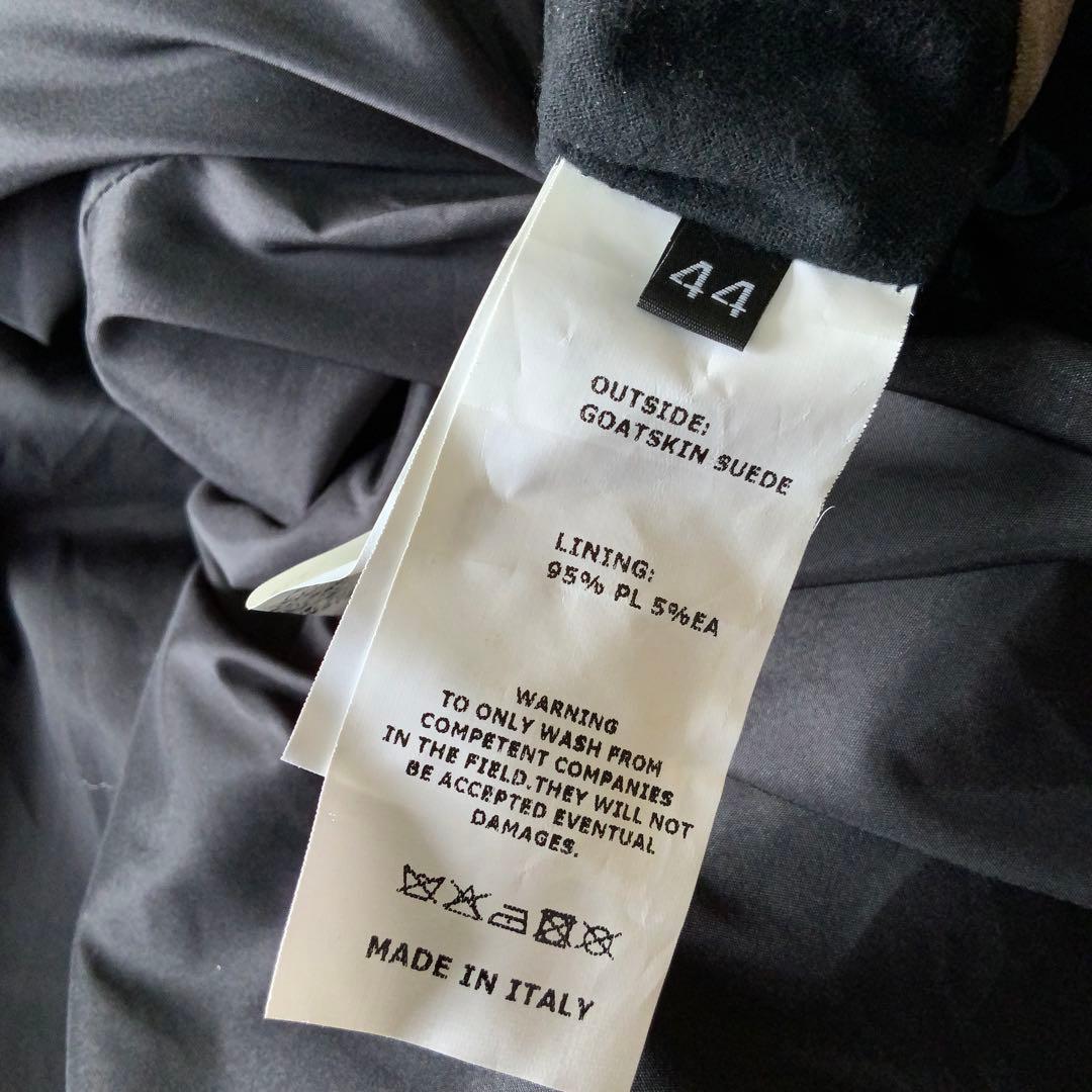 EMMETI エンメティ スエードモッズコート 44 ブラウン イタリア製