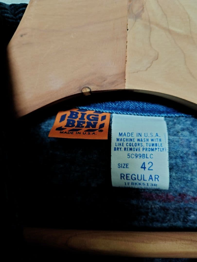 BIG BEN デニムカバーオール サイズ42