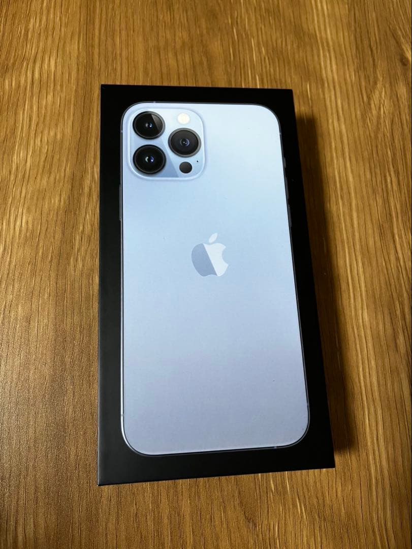 【256GB 78%】大幅値下げ！iPhone 13 Pro Maxシエラブルー