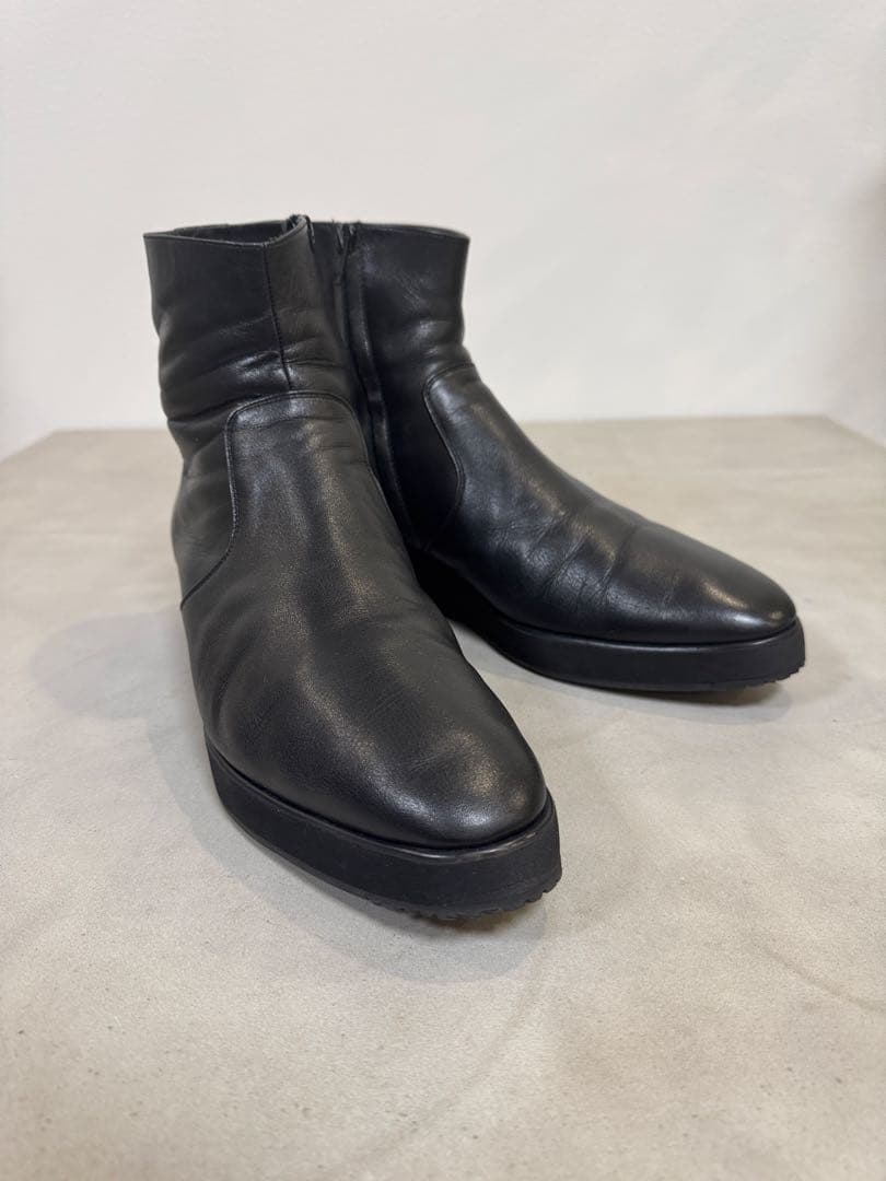 LAD MUSICIAN サイドジップ ヒールブーツ 厚底 2116-909