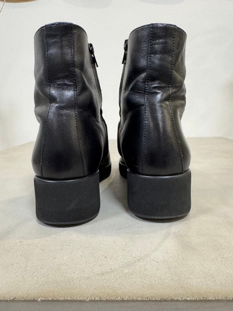 LAD MUSICIAN サイドジップ ヒールブーツ 厚底 2116-909