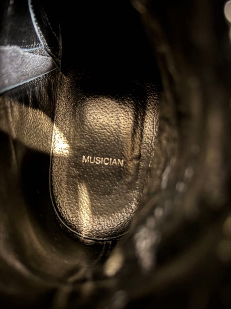 LAD MUSICIAN サイドジップ ヒールブーツ 厚底 2116-909