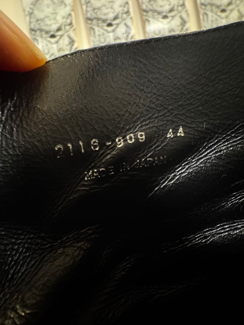 LAD MUSICIAN サイドジップ ヒールブーツ 厚底 2116-909