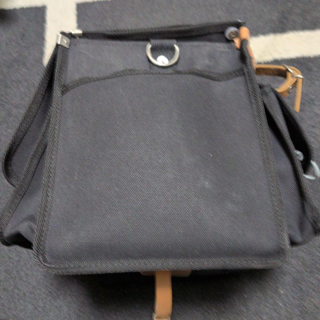 犬印鞄製作所　黒 車体装着バッグ