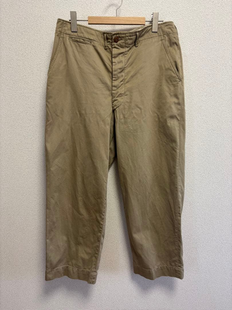 U.S.ARMY M-45 KAHKI チノトラウザーズ