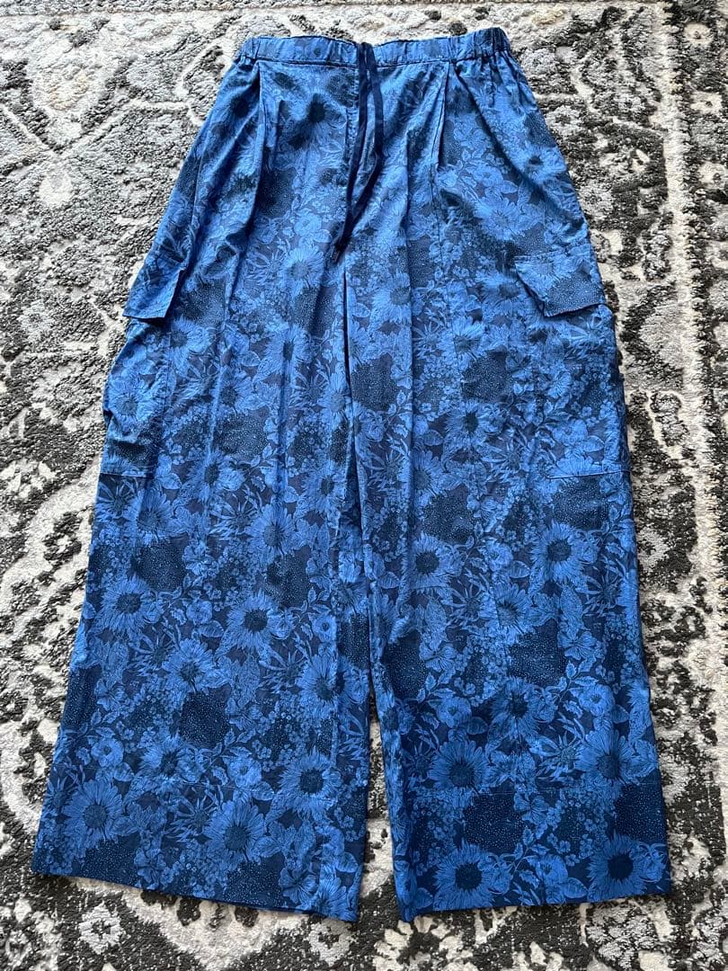 Curensology カレンソロジー　リバティカーゴパンツ　今期　ブルー