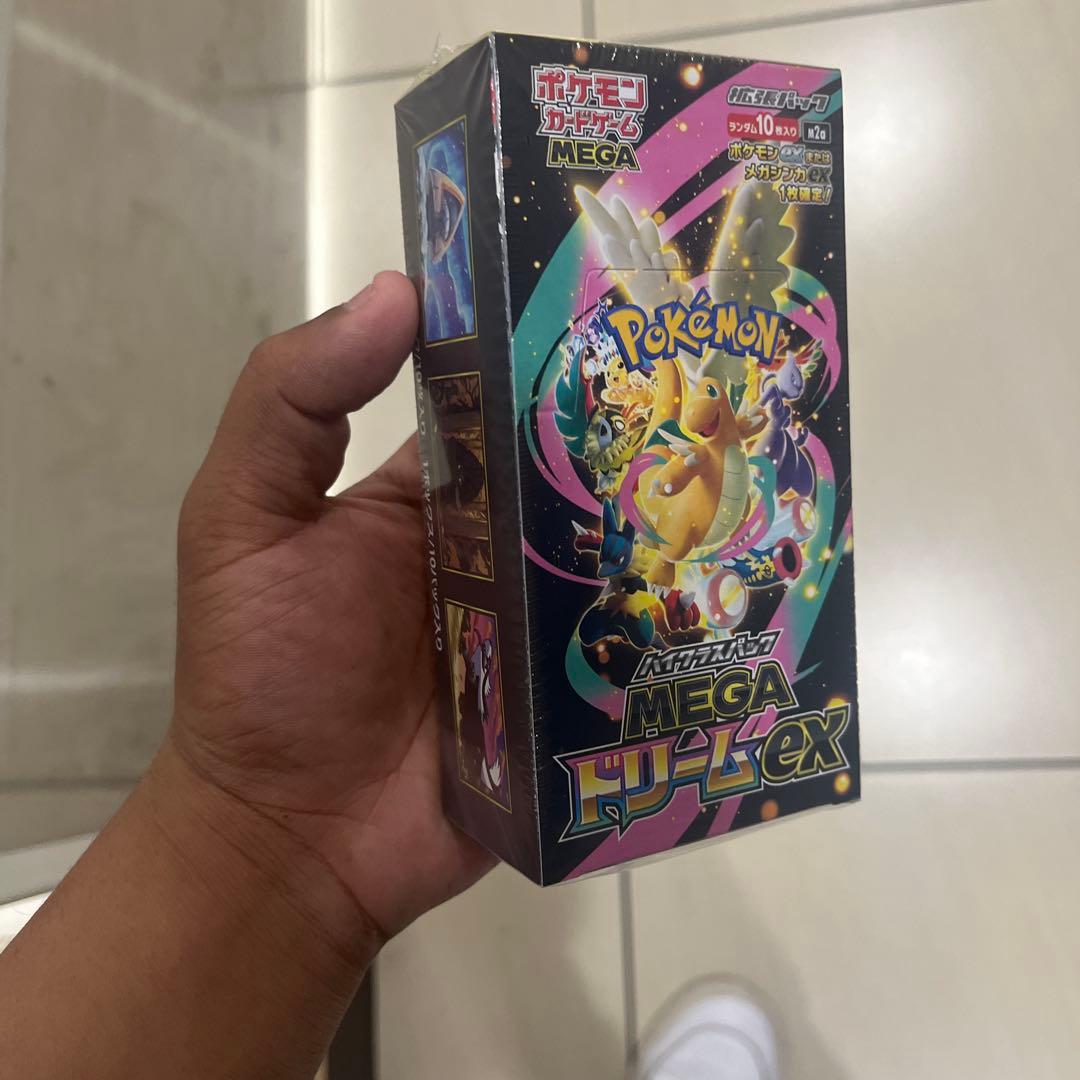 ポケモンカードゲーム メガドリームex 1BOXシュリンク付き