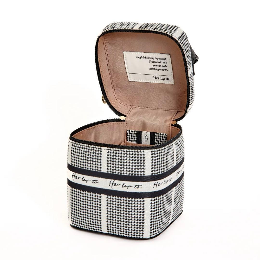 Her lip to ハリプ HLT Jacquard Vanity Bag