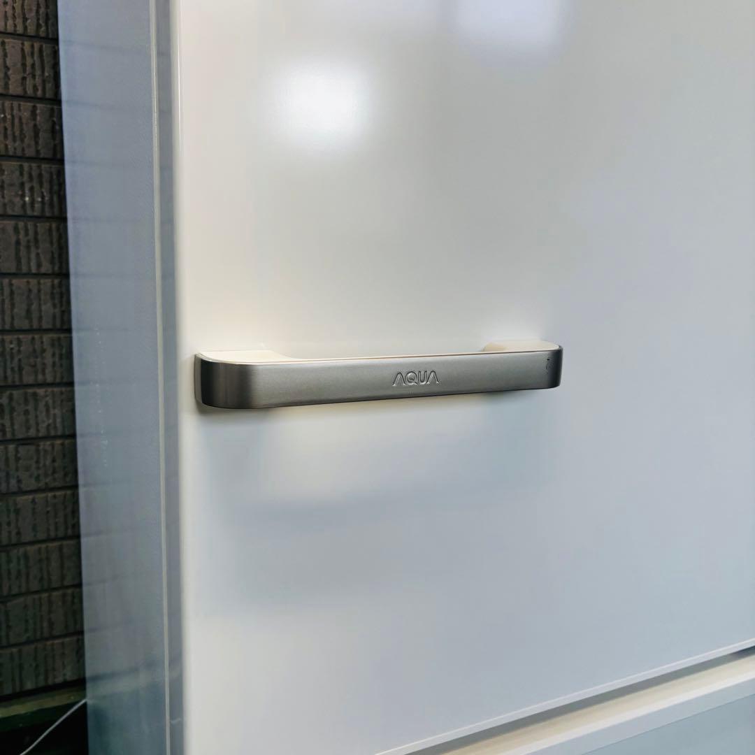 AQUA 272L 冷蔵庫 大きめ ロータイプ 2019年製【地域限定配送無料】