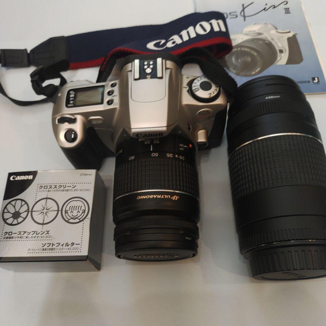 Canon EOS Kiss III 一眼レフカメラ(フィルム) 　ジャンク品