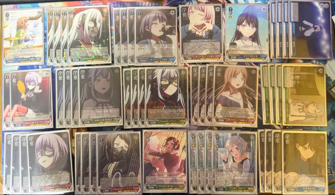 ヴァイスシュヴァルツ　バンドリ　宝門　デッキ＋調整パーツ