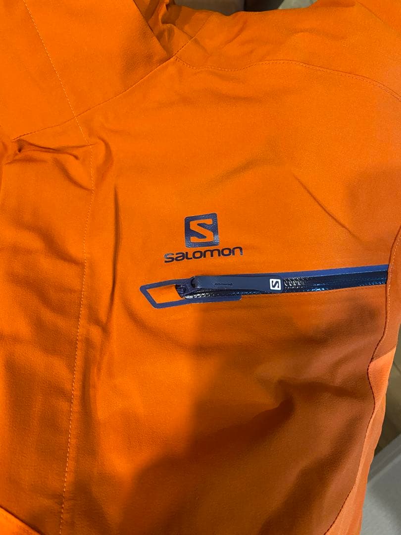 Salomon スキー用ジャケット オレンジ