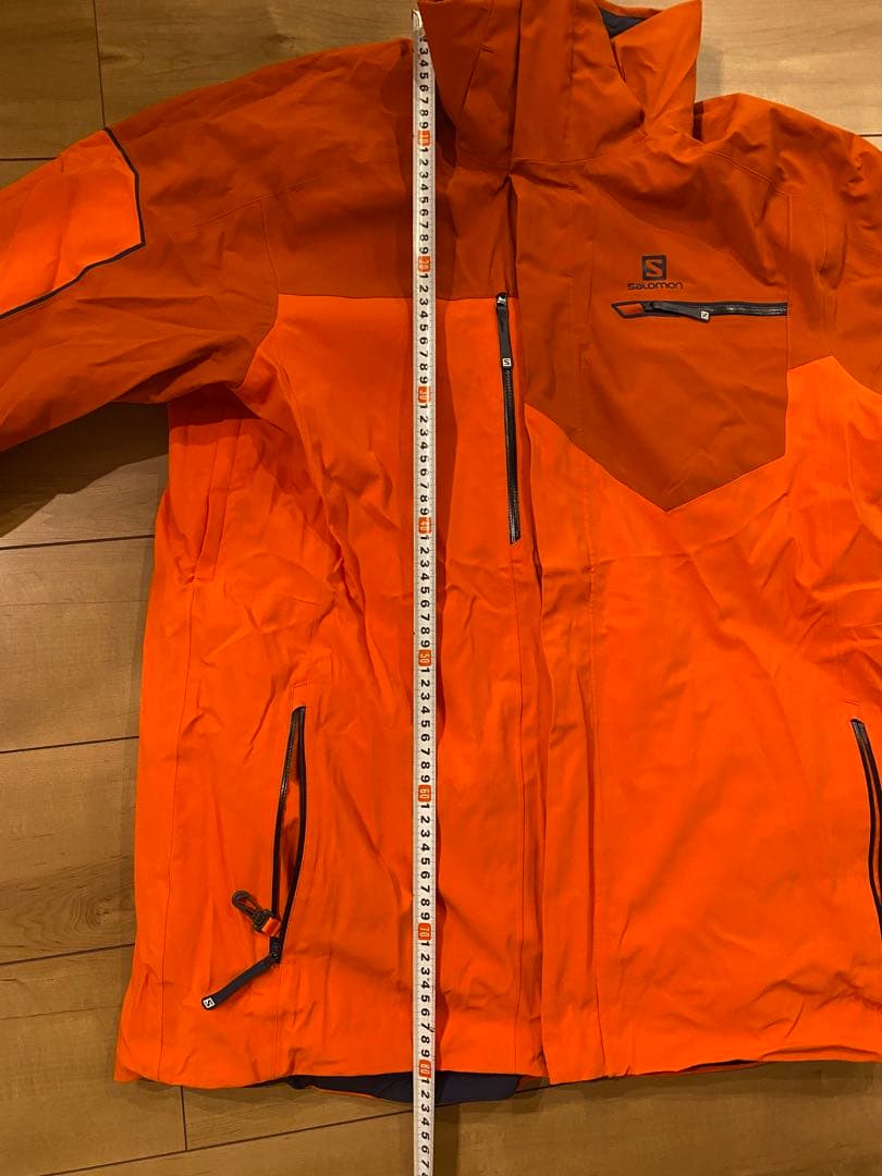 Salomon スキー用ジャケット オレンジ