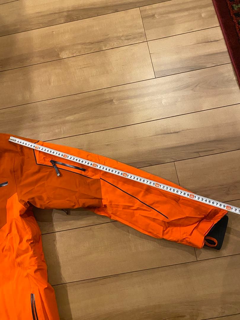 Salomon スキー用ジャケット オレンジ