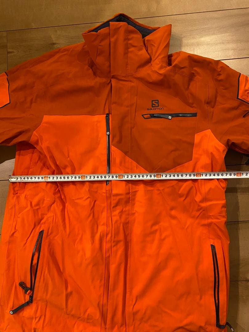 Salomon スキー用ジャケット オレンジ