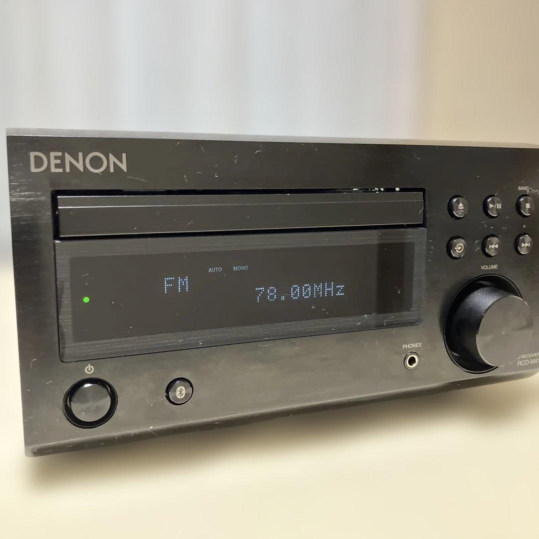 DENON CDレシーバー RCD-M41 動作品 2018年製