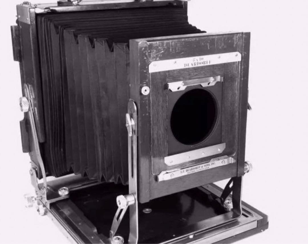 ディアドルフ/Deardorff8X10→リンホフ4X5用 ボード アダプター