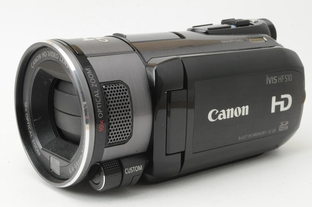 Canon キヤノン iVIS HF S10 デジタルビデオカメラ