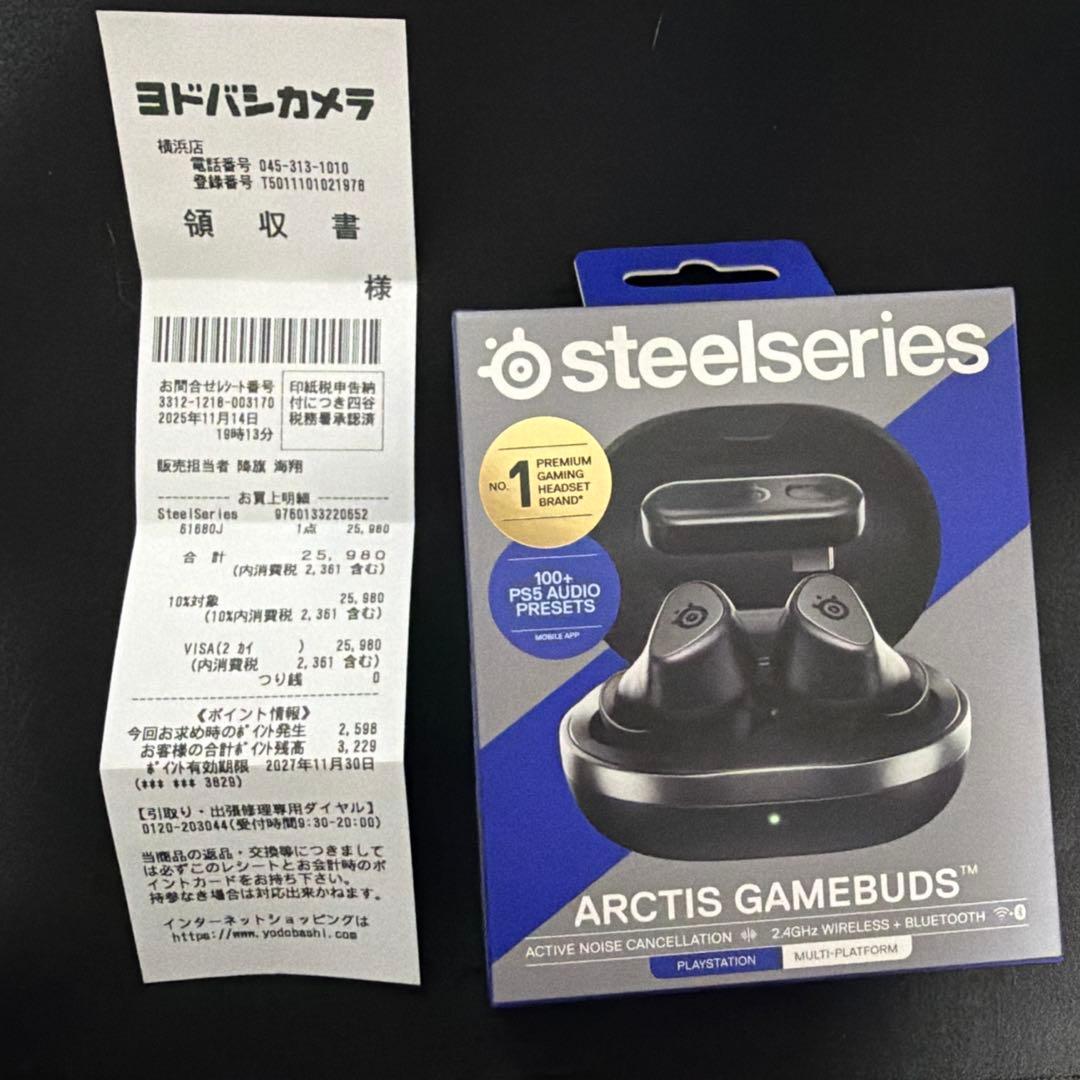 即購入OK SteelSeries Arctis GameBuds