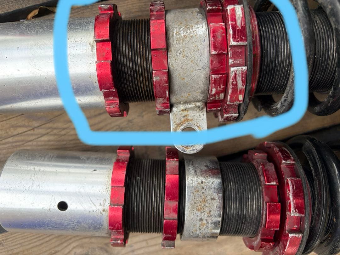 車高調　カプチーノ　メーカー不明　中古　抜け無し