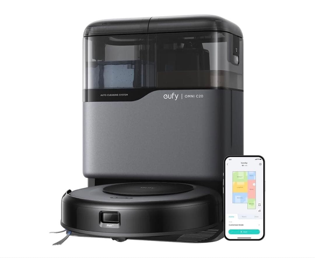 ⚠️タイムセール⚠️ 【新品、箱入り未開封】AnkerEufy C20お掃除ロボット