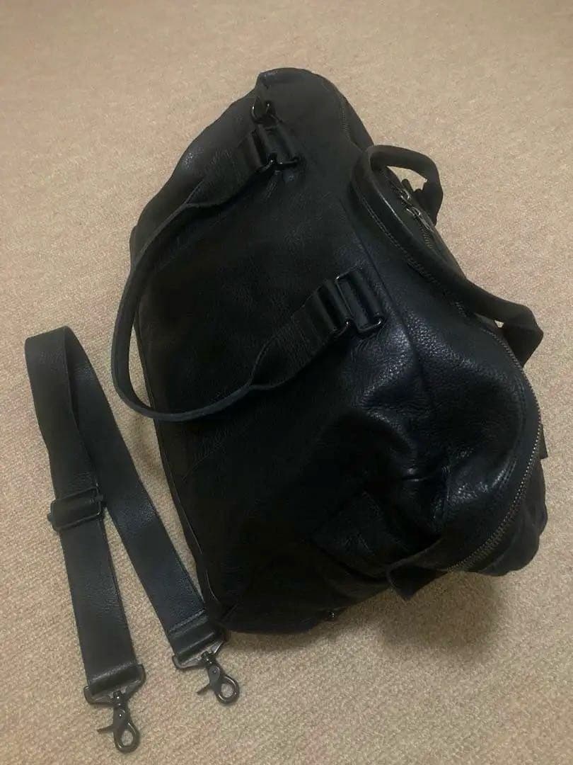 REN ボストンバック　レザー　本革