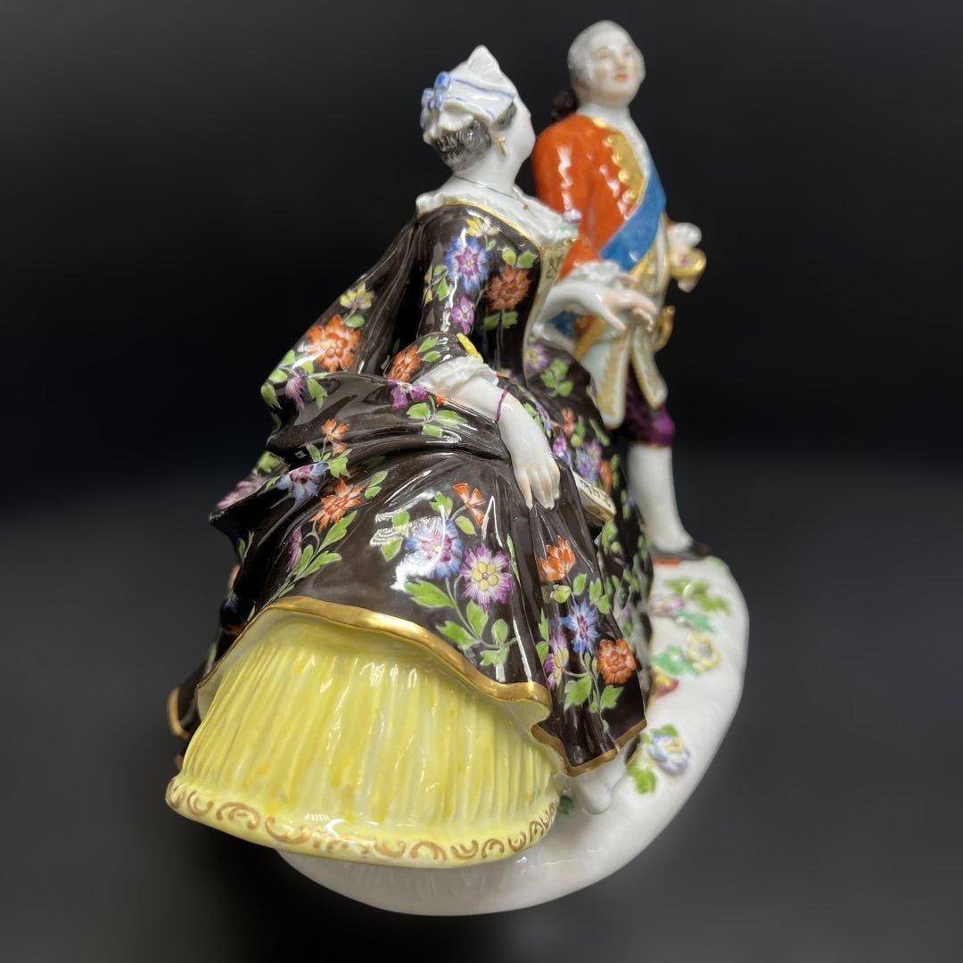 専用マイセン　アウグストⅢ世とマリア　東Y8-0130☆2Fトトコニ