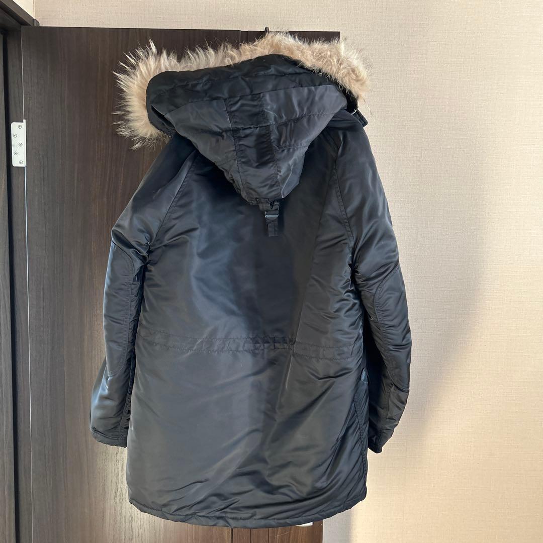 N-3B/F MIL-J-3786 ミリタリージャケット サイズ42 ブラック