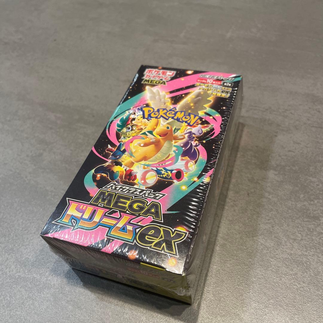 ポケカ ハイクラスパックmegaドリームex シュリンク付き 1box