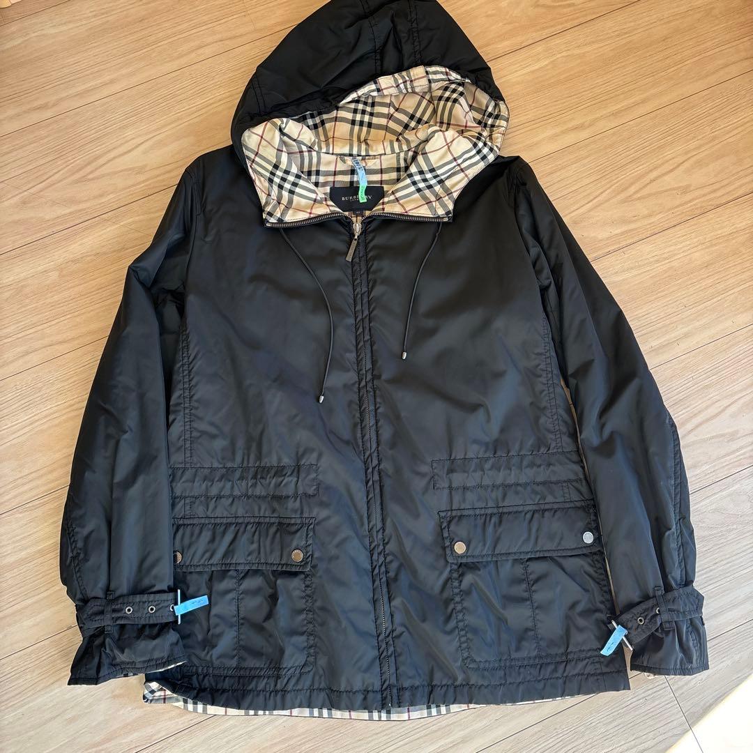 r*o様 バーバリー　フード付きジャンパー　L