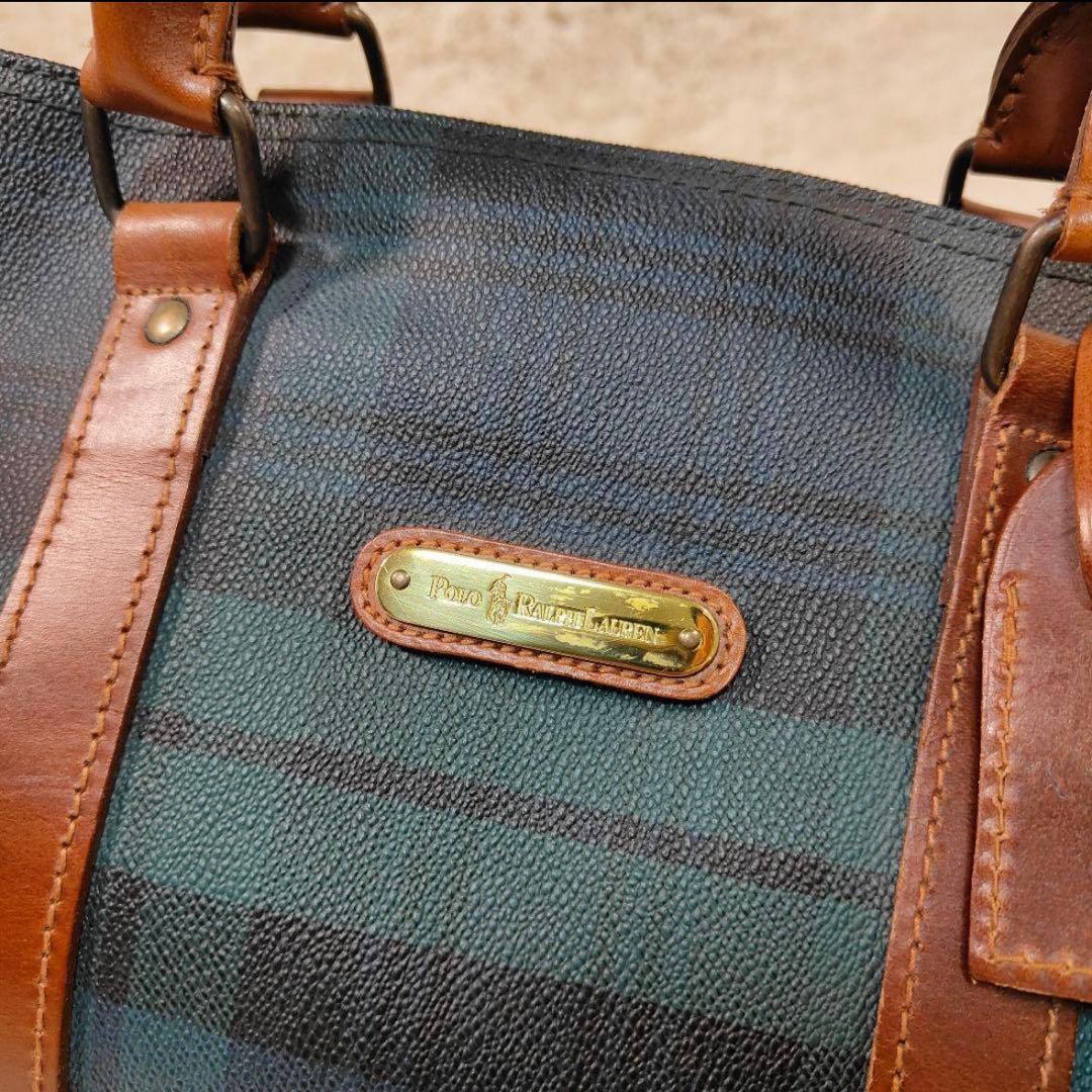 【美品】Polo Ralph Lauren ボストンバッグ