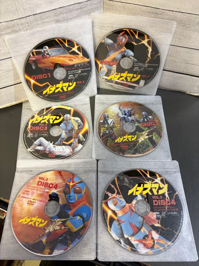 イナズマン　DVD 6枚
