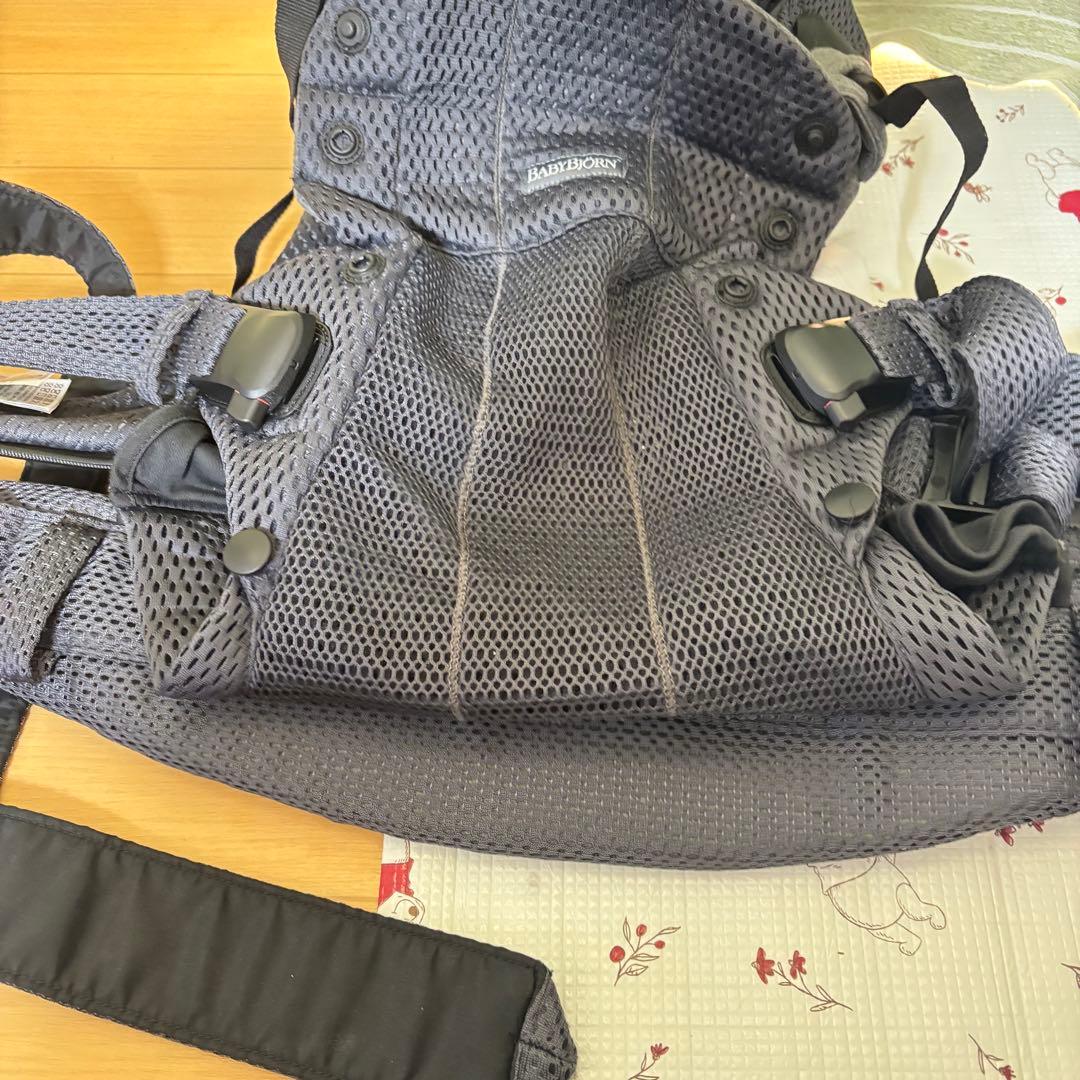 美品！ベビービョルン　ハーモニー　アンスラサイト　抱っこひも