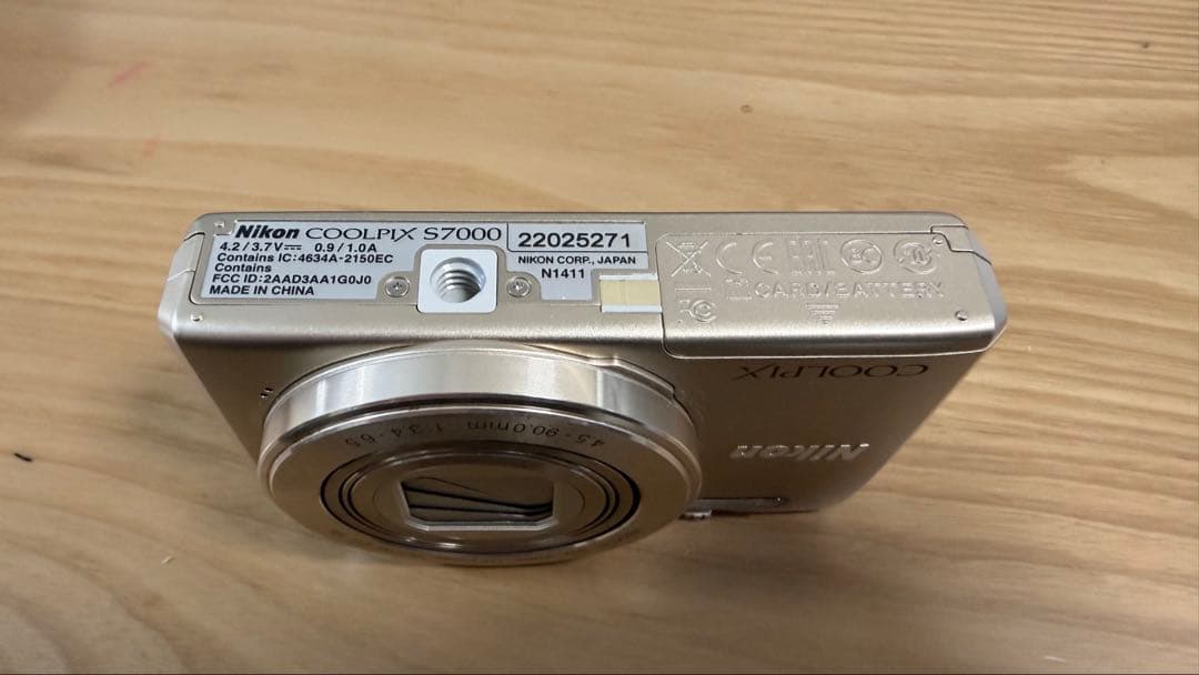 【美品】ジャンク扱い ニコン Nikon COOLPIX S7000