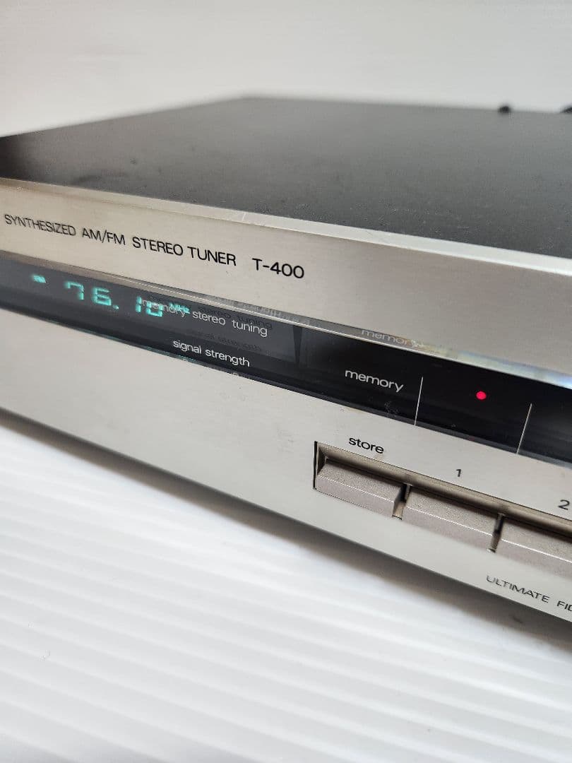 受信音出し確認済み LAXMAN T-400 AM FMステレオチューナー