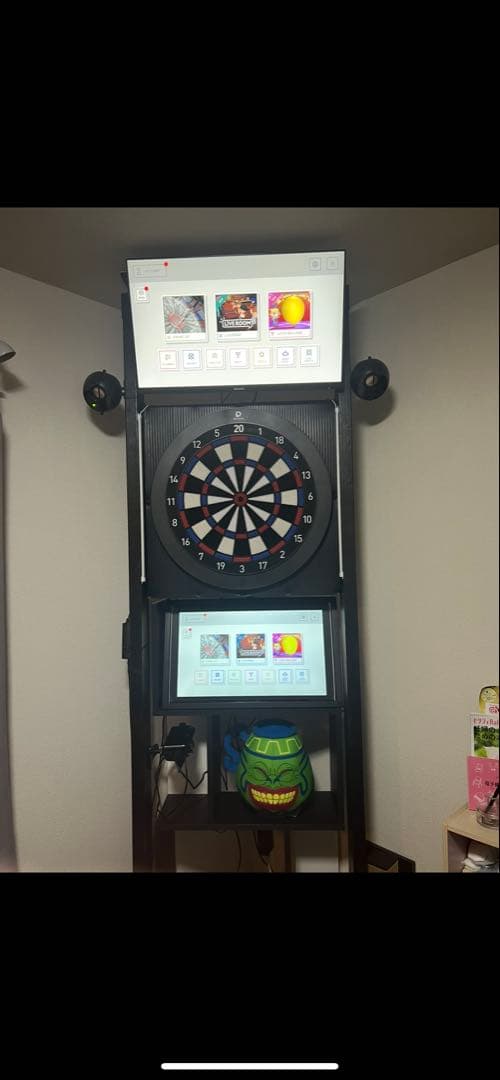 ダーツ台　土台　棚　こち