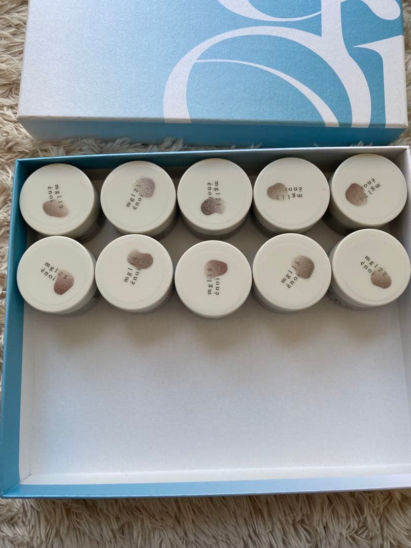 エノイ　enoi ガラスマグ 10色セット