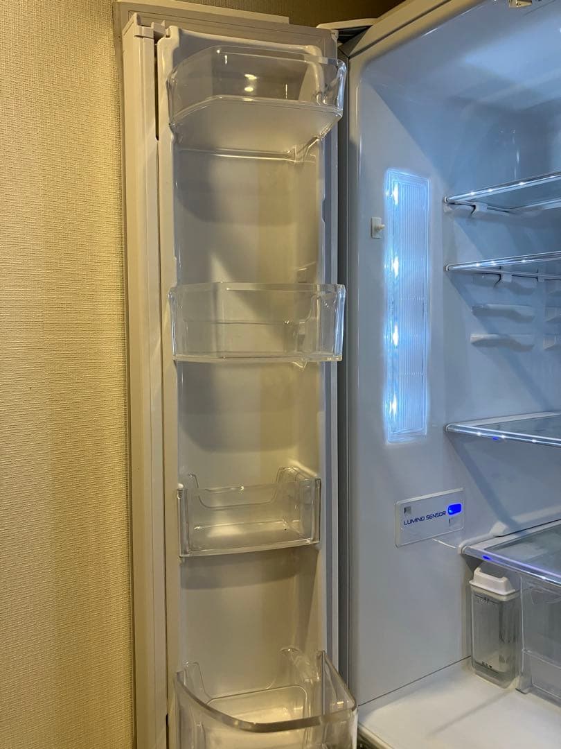 Panasonic 冷蔵庫 NR-FVF461-W 455L 中古品フレンチドア