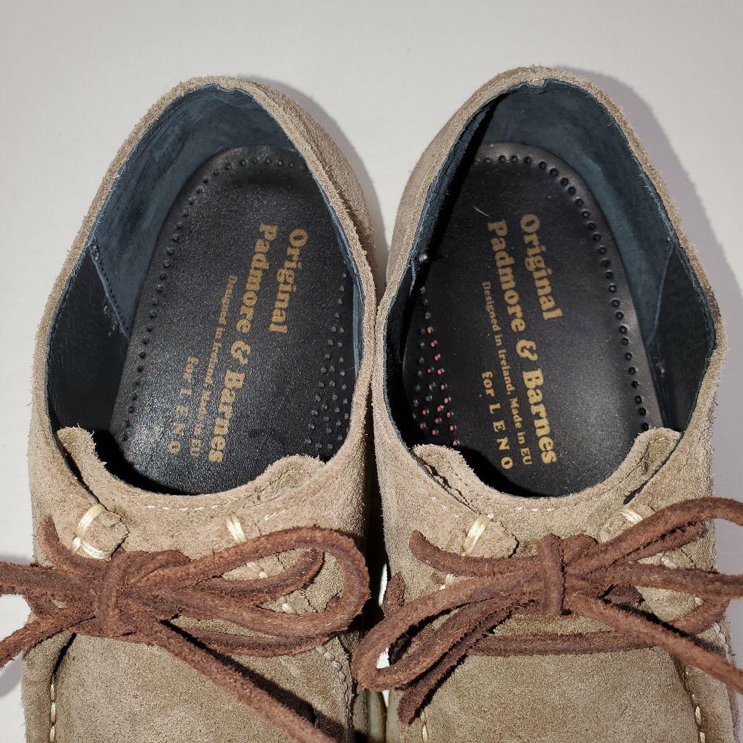 パドモア ＆ バーンズ × LENO(リノ)別注 ワラビーシューズ モカシン