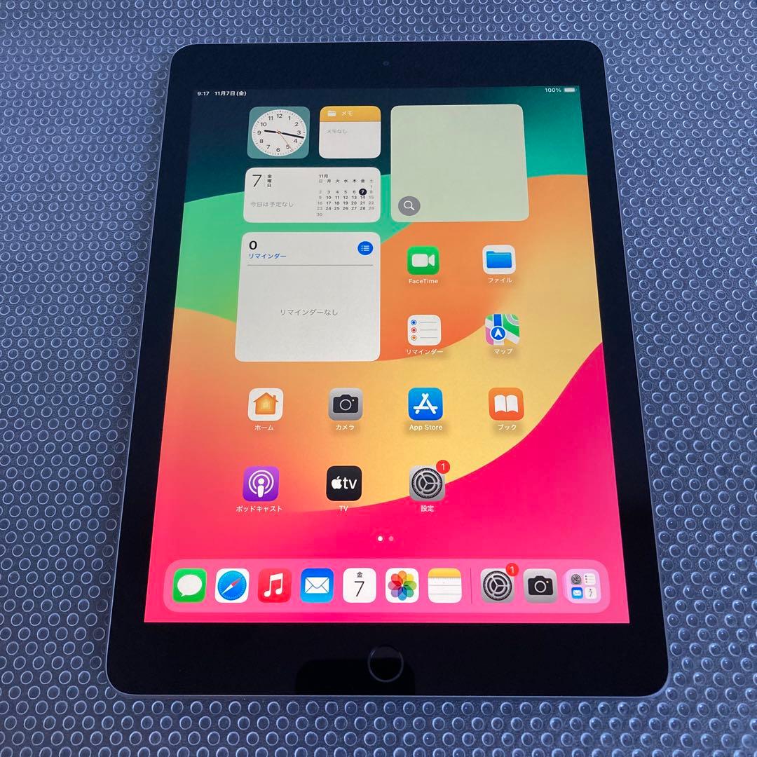 2940 美品☆電池最良好☆iPad6 第6世代 128GB WIFIモデル☆