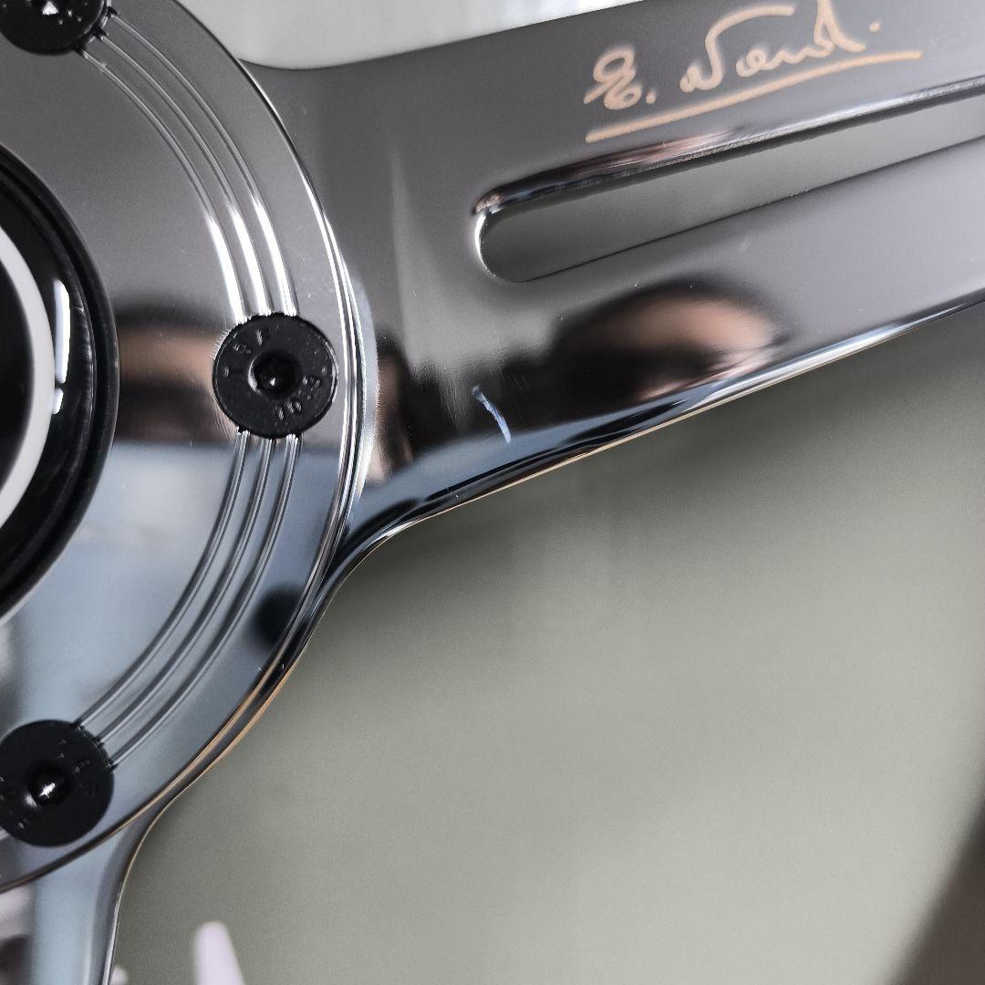 NARDI ナルディタイプ 　クラシック　ウッド&メッキスポーク350mm