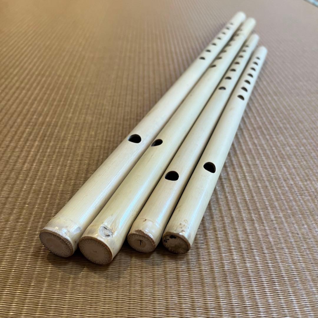 青森ねぶた笛 登山囃子笛 下山囃子笛 4本セット