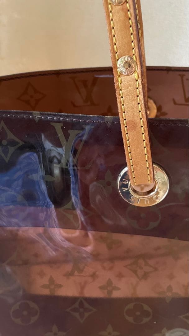 レア‼️ルイヴィトン モノグラム PVC レザー トートバッグ 大容量 旅行